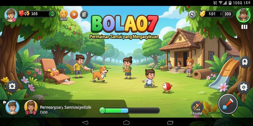Tampilan menakjubkan dari gameplay BOLA07 yang mengasyikkan.