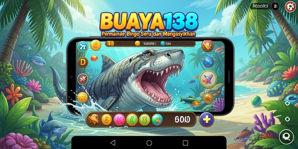 Tampilan gameplay Bingo di BUAYA138 yang seru dan interaktif.
