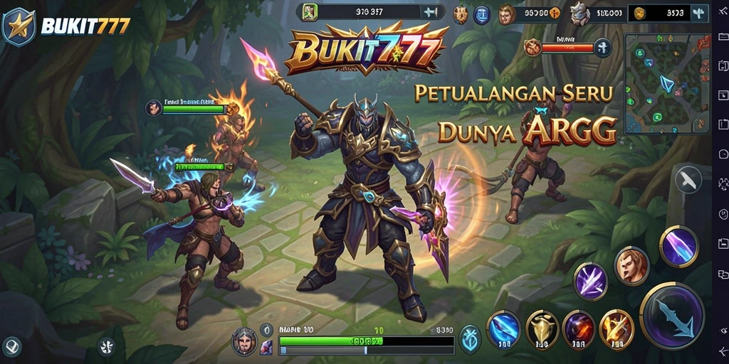 Tampilan gameplay BUKIT777 yang memukau dan mendebarkan.