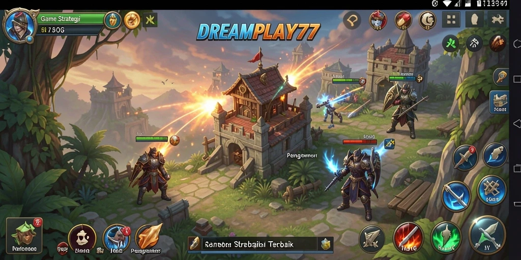 Screenshot menunjukkan gameplay seru dari <strong>DREAMPLAY77</strong> dengan strategi yang mendebarkan.