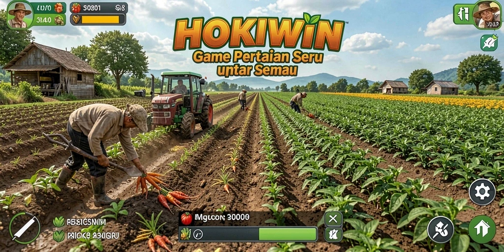 Tampilan gameplay HOKIWIN yang memukau dan menarik.