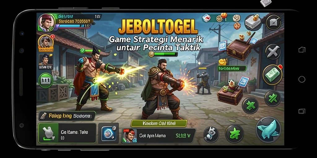 Tangkapan layar JEBOLTOGEL menunjukkan gameplay strategi yang mendebarkan.