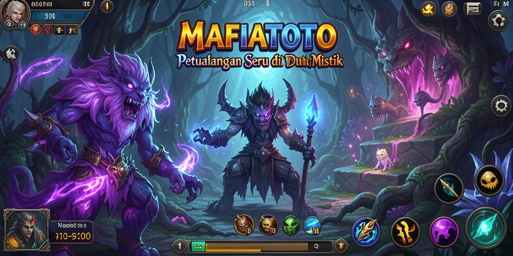 Screenshot utama MAFIATOTO menampilkan momen seru dalam petualangan.