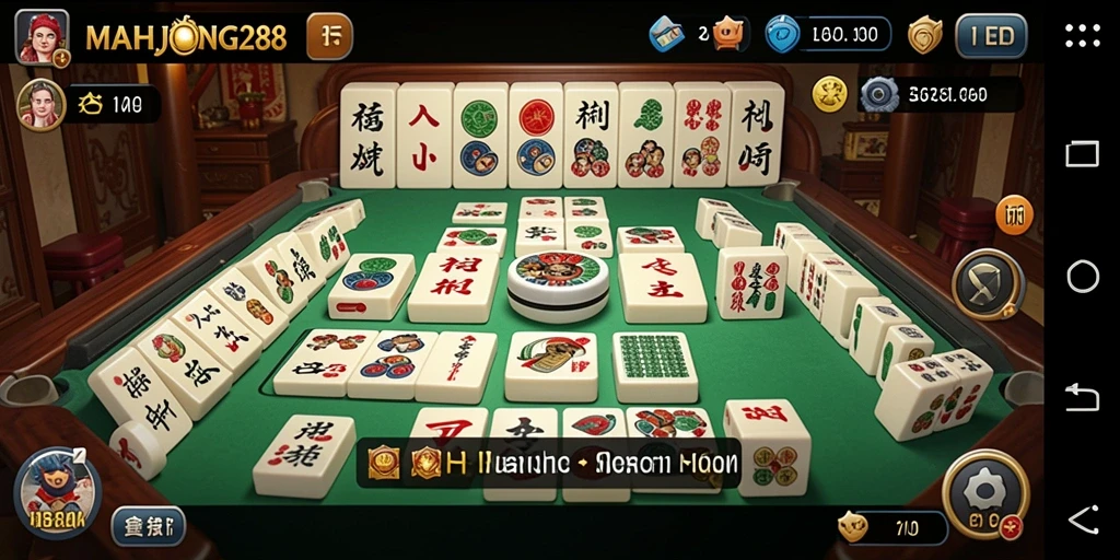 Tampilan gameplay MAHJONG288 yang menarik dan penuh warna.