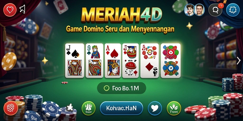 Tampilan gameplay MERIAH4D yang menarik dan seru.