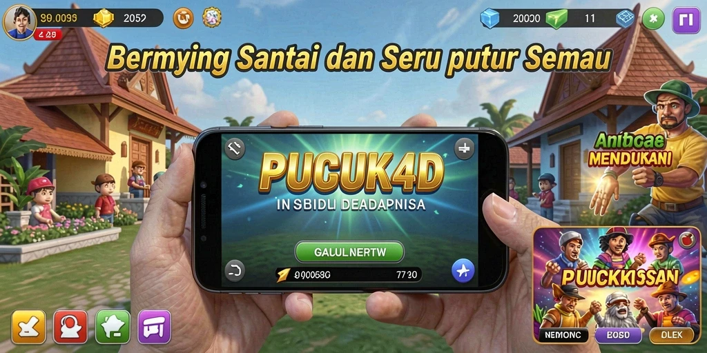Tampilan menarik dari gameplay PUCUK4D yang seru dan penuh warna.