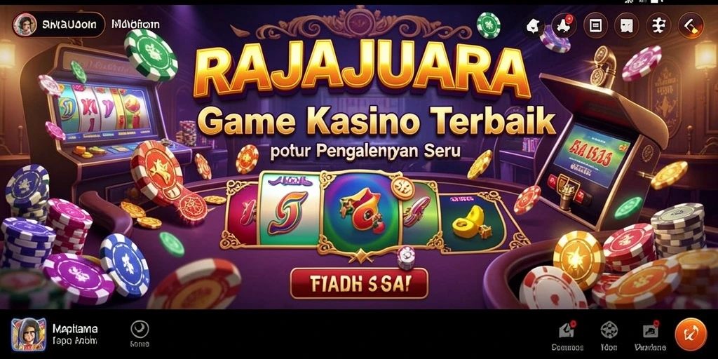 Tampilan menarik dari gameplay RAJAJUARA yang mendebarkan.