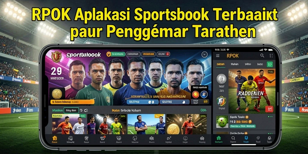 Screenshot utama RPOK menampilkan antarmuka taruhan olahraga yang menarik.