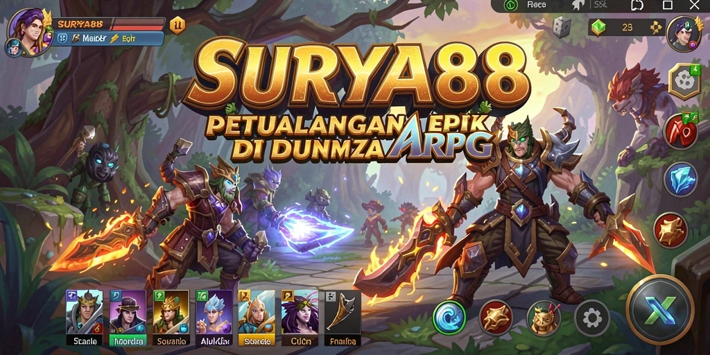 Tampilan gameplay <strong>SURYA88</strong> yang seru dan mendebarkan.