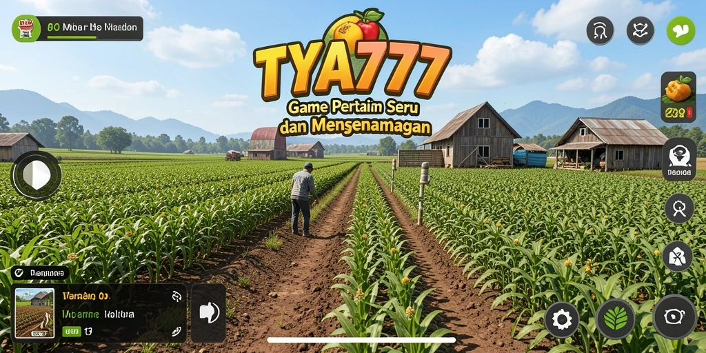 Gameplay TYA777 yang seru dan menantang dalam pertanian.